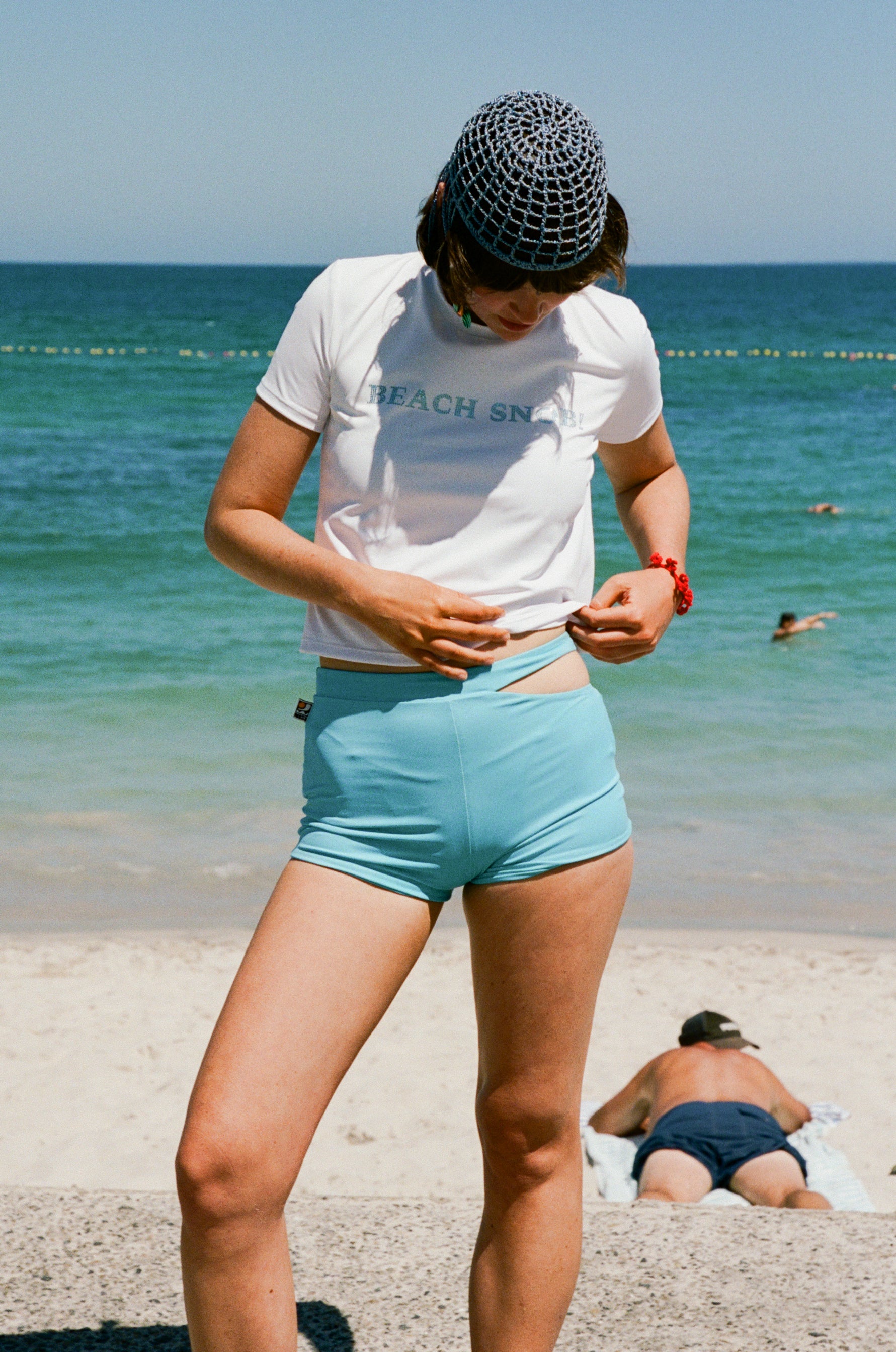 BEACH SNOB! Tee - Sea Foam