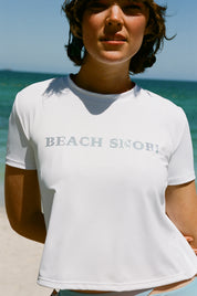 BEACH SNOB! Tee - Sea Foam