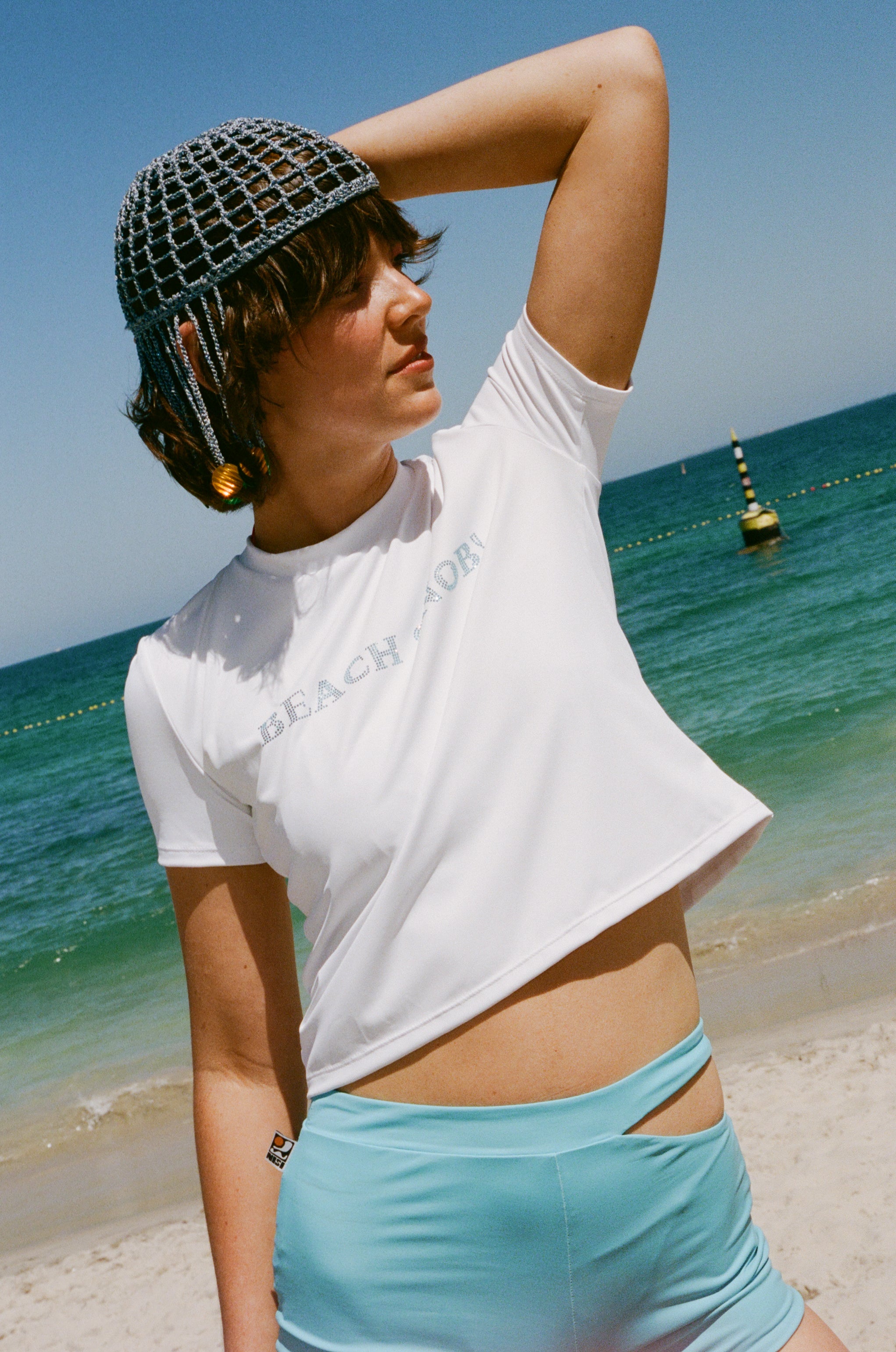 BEACH SNOB! Tee - Sea Foam