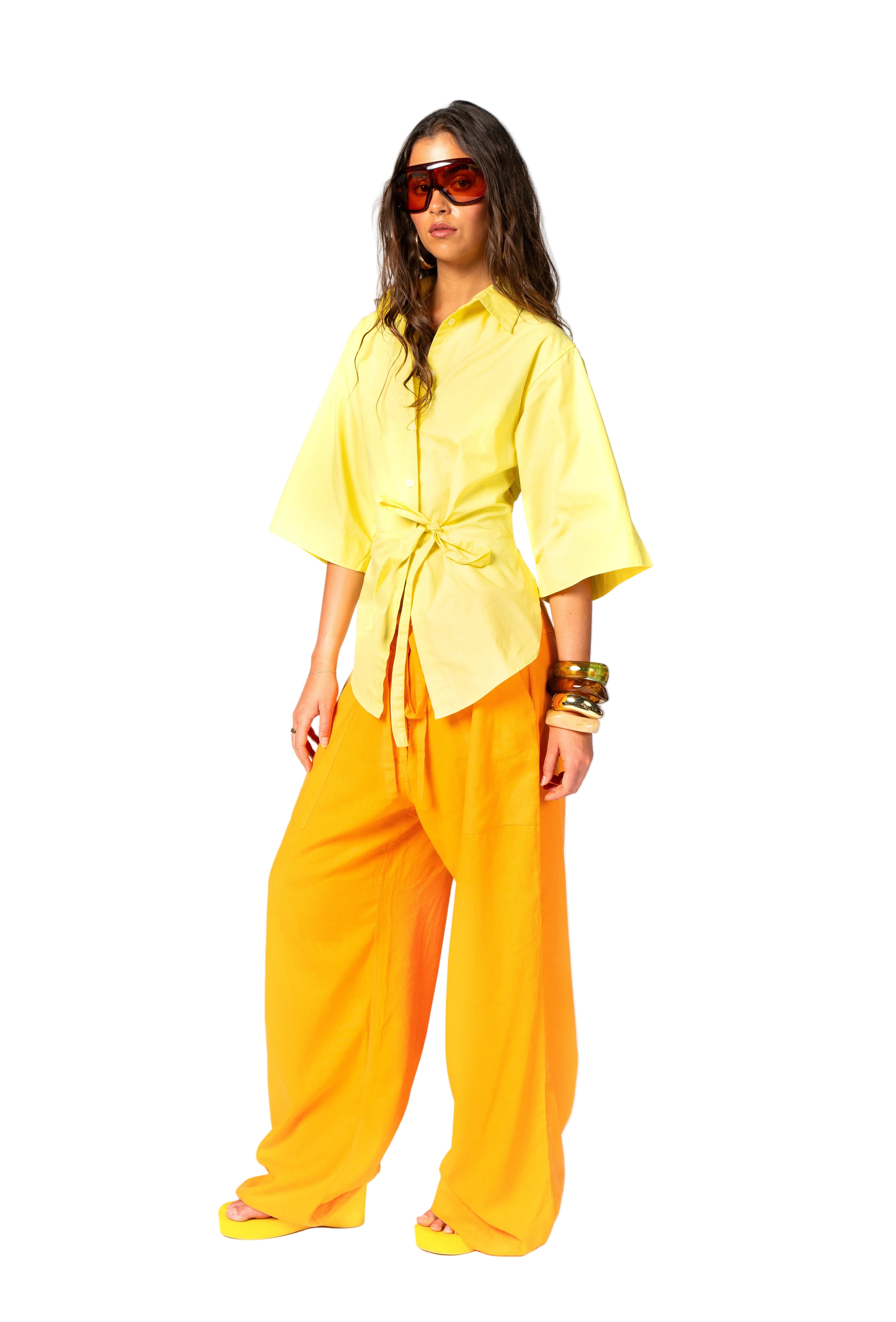 Poli Tie Shirt - Lemoni