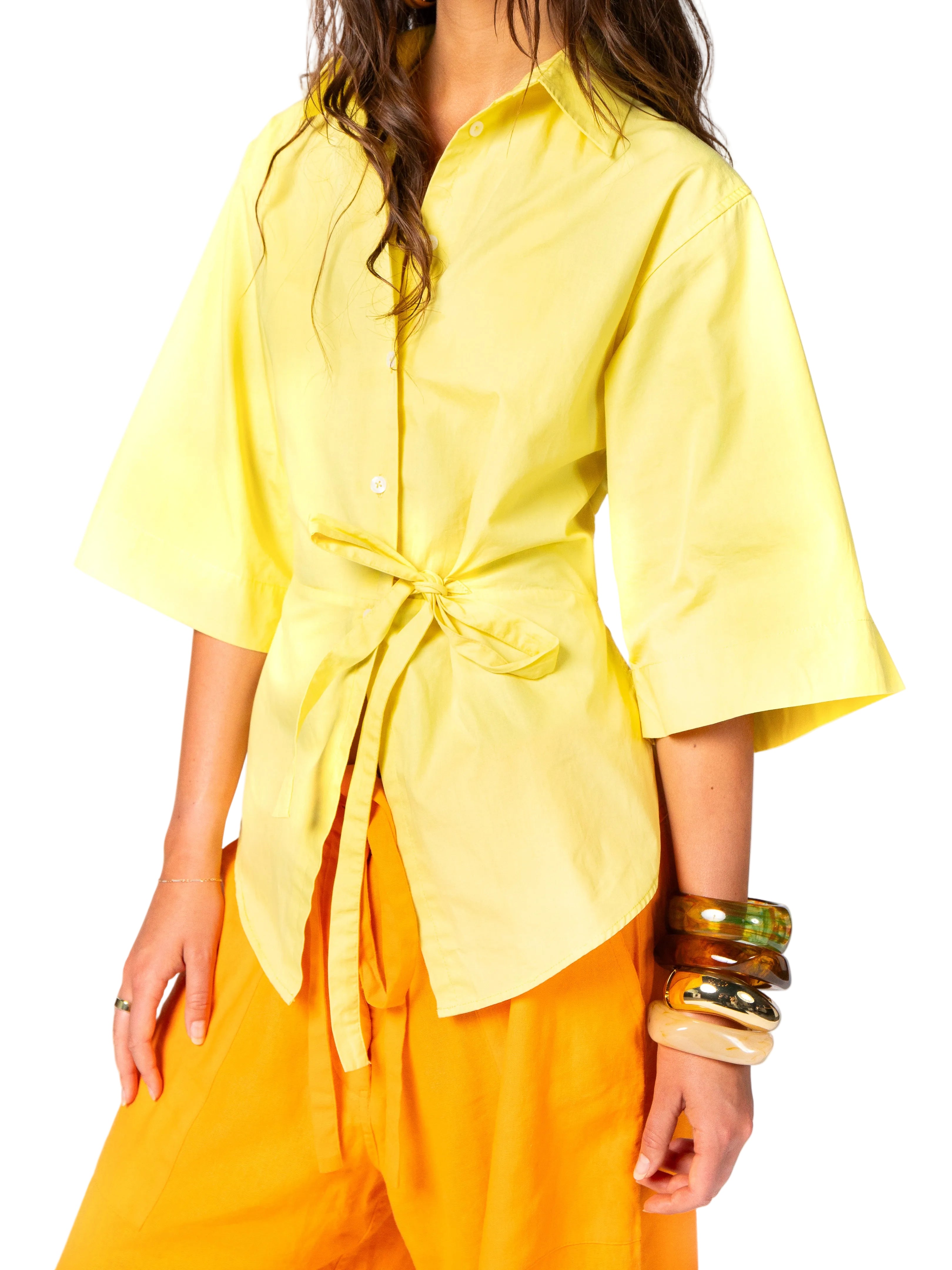 Poli Tie Shirt - Lemoni