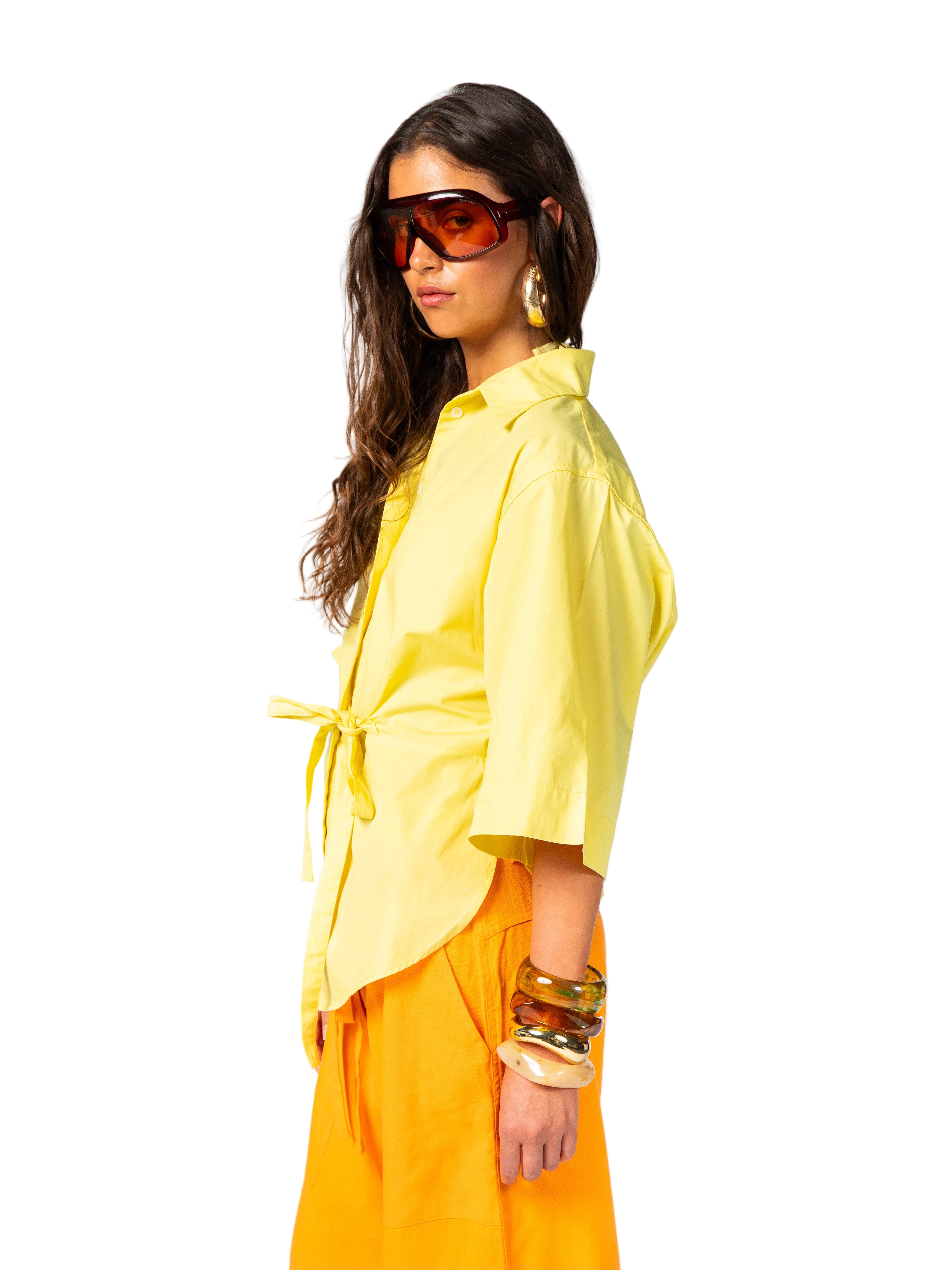 Poli Tie Shirt - Lemoni