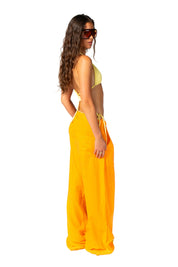 Ammos Linen Pant - Portokali