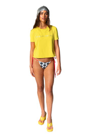 BEACH SNOB! Tee - Traffic Yellow