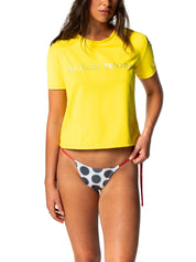 BEACH SNOB! Tee - Traffic Yellow