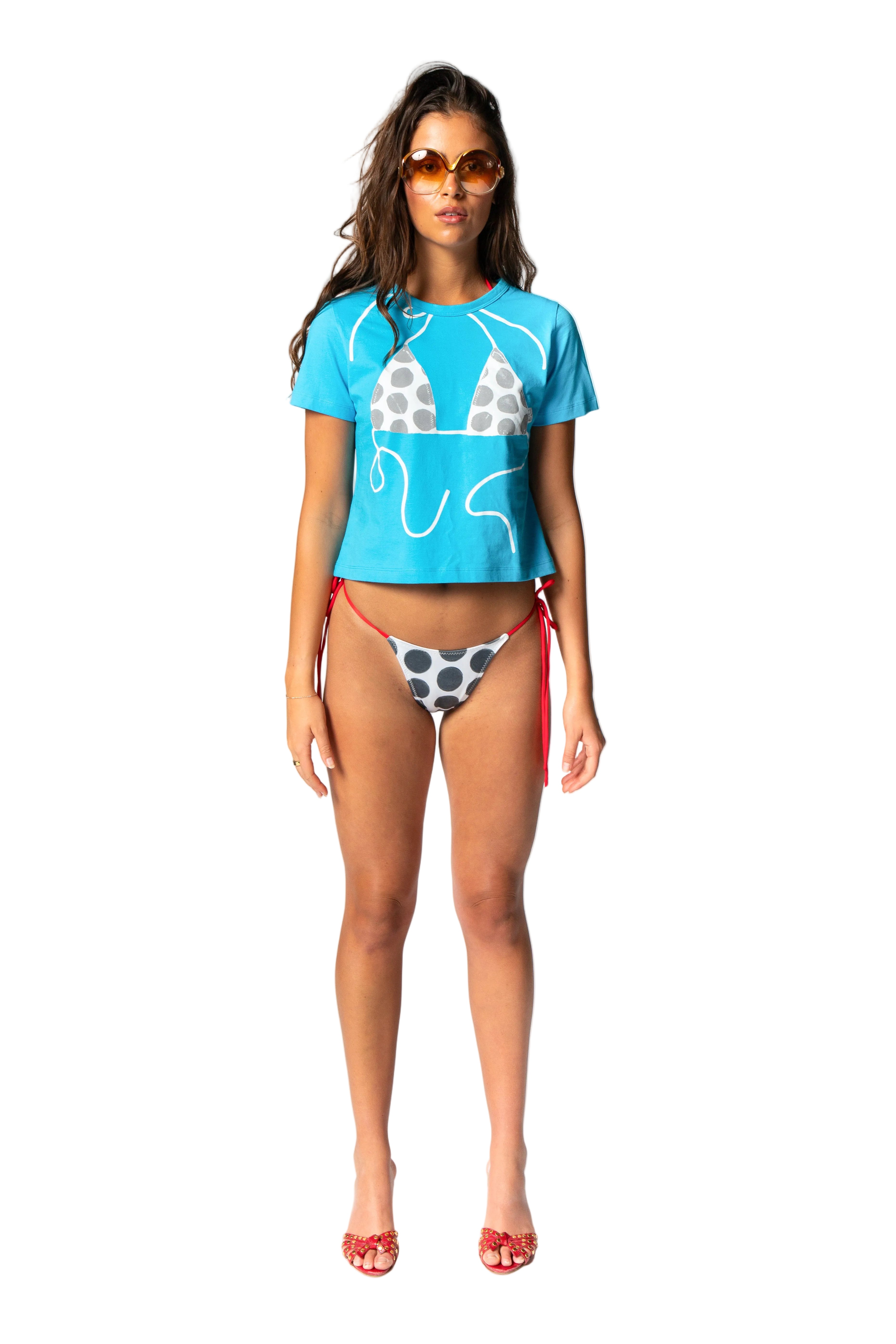 Bikini Baby Tee - Ble