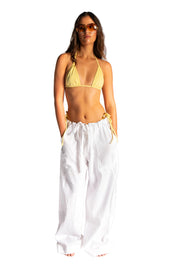 Ammos Linen Pant - Aspro