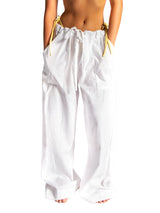 Ammos Linen Pant - Aspro