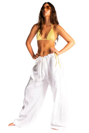 Ammos Linen Pant - Aspro