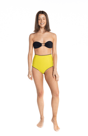 Ela Cheeky Surf Shorts - Citrus Yellow | Nisi Collective