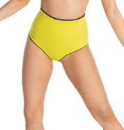 Ela Cheeky Surf Shorts - Citrus Yellow | Nisi Collective