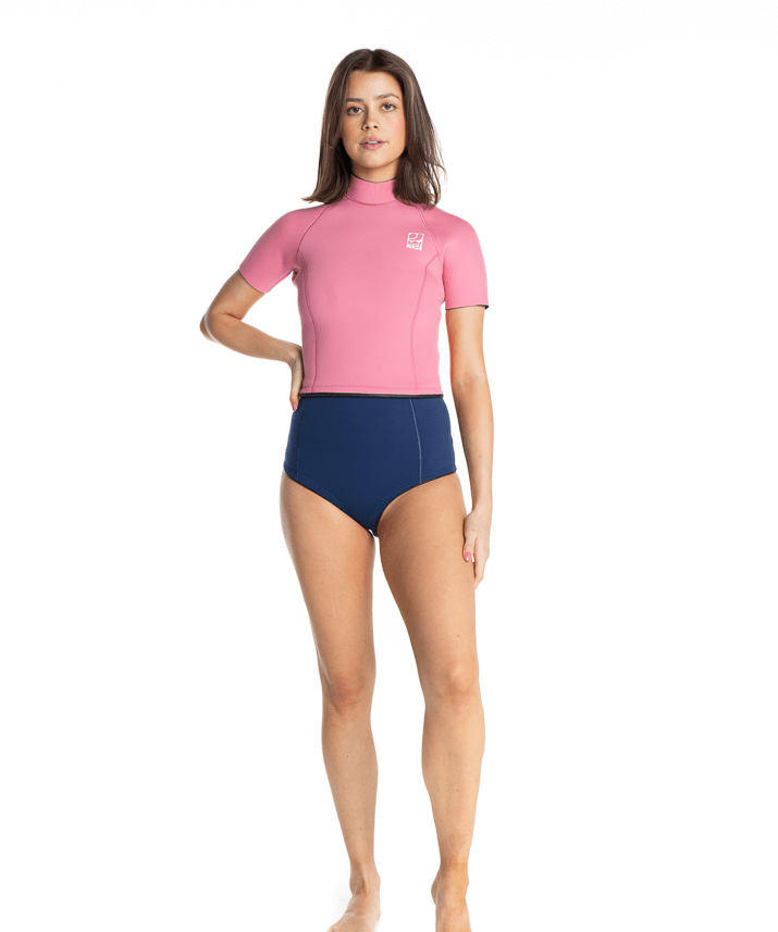 Ela Cheeky Surf Shorts - Deep Navy Blue | Nisi Collective